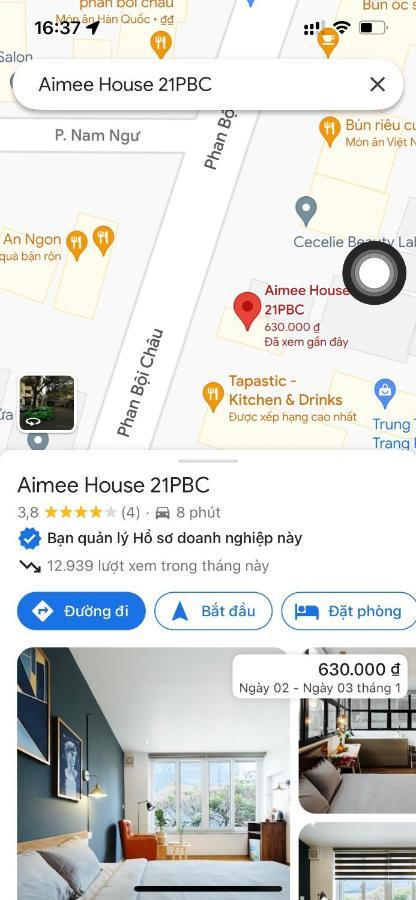 Aimee House - Phan Boi Chau ハノイ市 エクステリア 写真